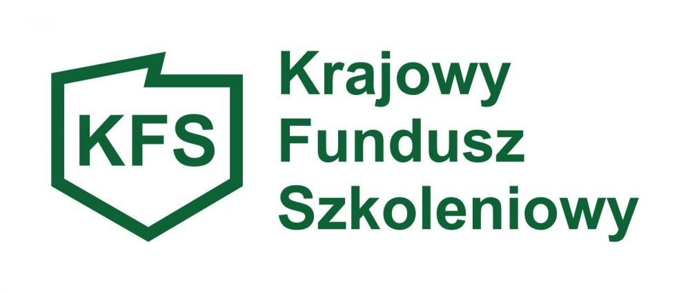 Logotyp z napisem Krajowy Fundusz Szkoleniowy