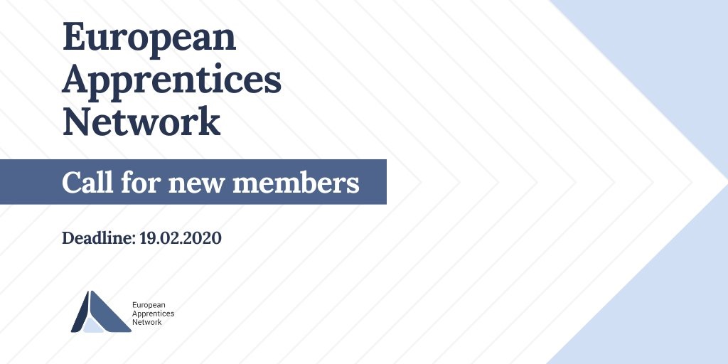 Baner zachęcający do rekrutacji do organizacji The European Apprentices Network (EAN)
