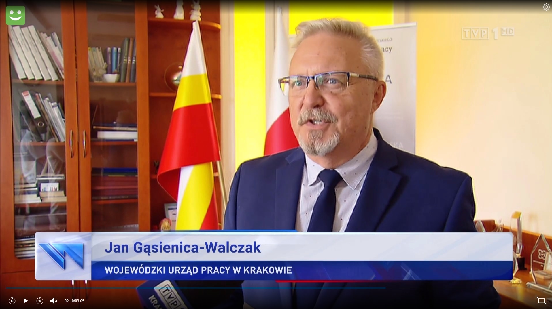 Jan Gąsienica-Walczak. dyrektor Wojewódzkiego Urzędu Pracy w Krakowie