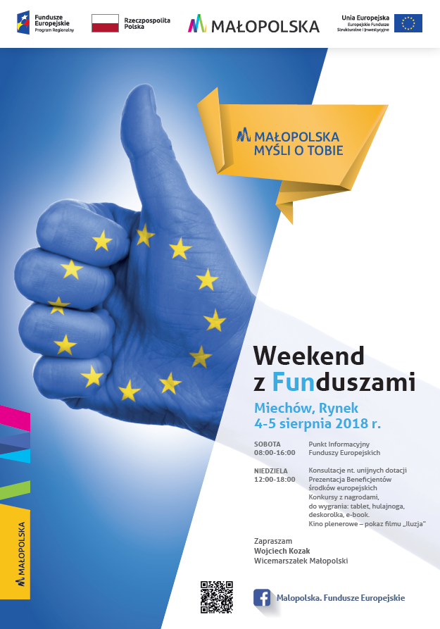 Weekend z Funduszami - Miechów - plakat