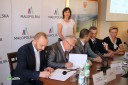 Podpisanie porozumienia przez Wójta Gminy Łukowica